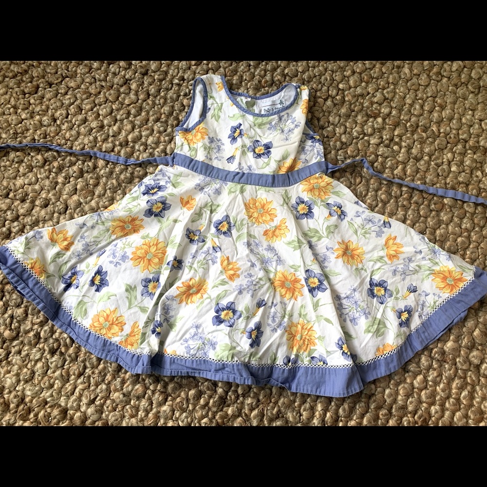 Floral Girls Dress 4T